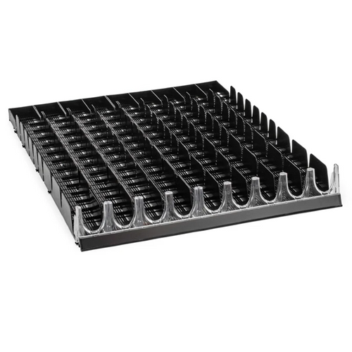 Atosa - 9 Space Bottle Organizer fits 20/24 Oz Bottles (5-2-1-1 Configuration) - Pack of 6
