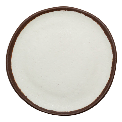 G.E.T - Pottery Market Glazed 10.5" Cream Dinner Plate (12 Per Case) - P-101-CRM