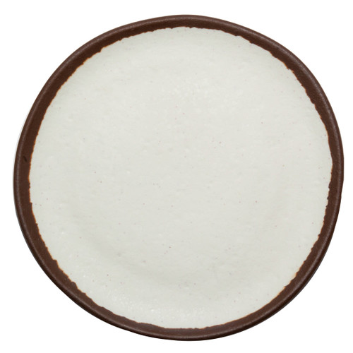 G.E.T - Pottery Market Glazed 9" Cream Small Round Dinner Plate (12 Per Case) - P-90-CRM