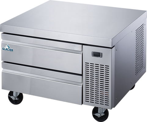 Glacier - 36" Refrigerated Chef Base w/ 2 Drawers - GCB-36