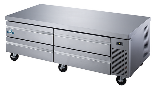 Glacier - 72" Refrigerated Chef Base w/ 4 Drawers - GCB-72