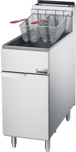 Inferno - 50 lb Liquid Propane Deep Fryer - IF-50