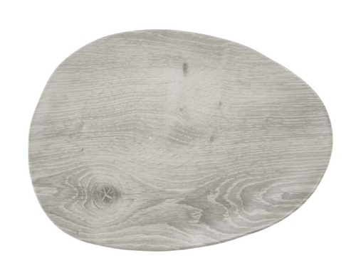 G.E.T - Granville 16" x 12" Faux Drift Wood Melamine Serving Board (6 Per Case) - SB-1600-DRW