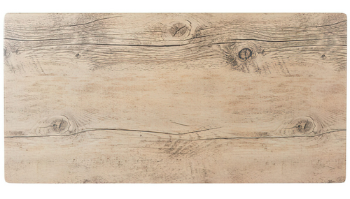 G.E.T - Granville 20" x 10" Faux Oak Wood Melamine Display Board (3 Per Case) - SB-2010-OW
