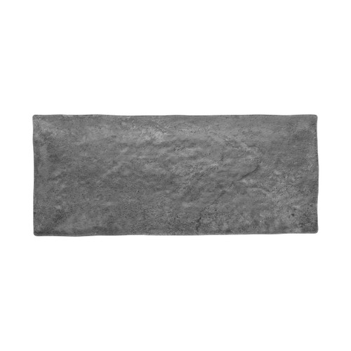 G.E.T - Moonstone 15.25" x 6.25" Faux Moonstone Melamine Platter (6 Per Case) - SB-1560-MNS