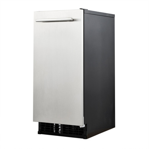 Icetro - 55 lb Undercounter Gourmet Cube Ice Machine w/ 26 lbs Storage - IU-0070-AG