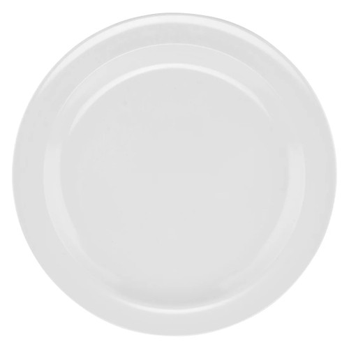 G.E.T - SuperMel 7.25" White Round Plate (2 Dozen Retail Packaging) - SP-DP-507-W