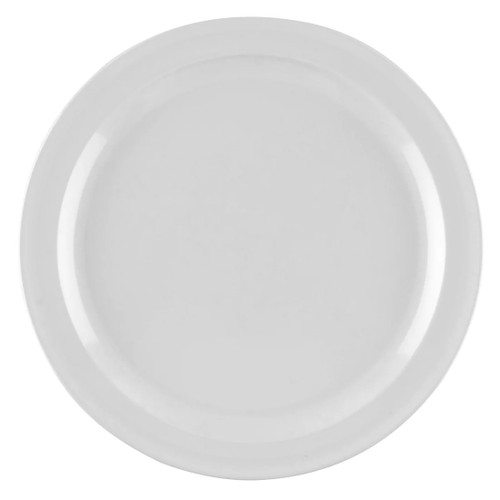 G.E.T - SuperMel 9" White Round Plate (2 Dozen Retail Packaging) - SP-DP-509-W