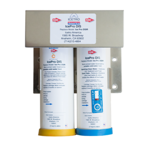 Icetro - Water Filter System for ID Ice/Water Dispensers - IcePro DIS
