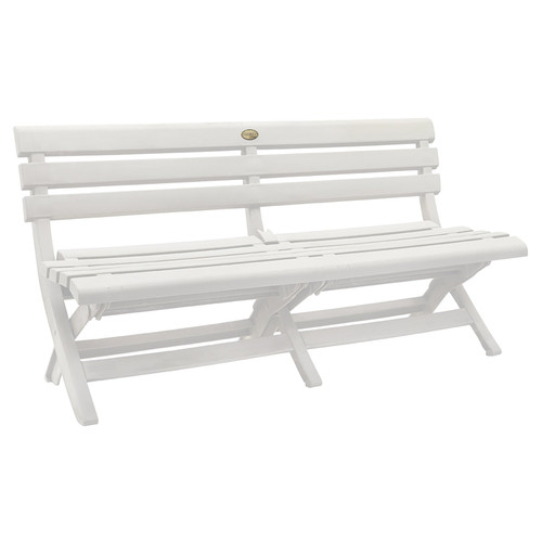 Grosfillex - White Westport Bench - US449004