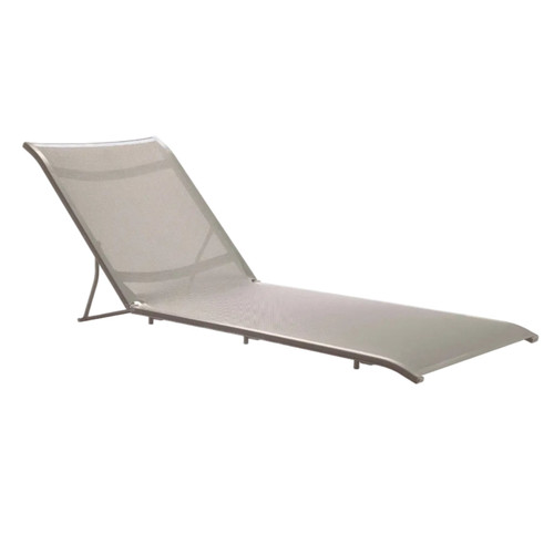 Grosfillex - Sunset Grey Replacement Sling for Chaise Lounge (8 Pack) - US107289
