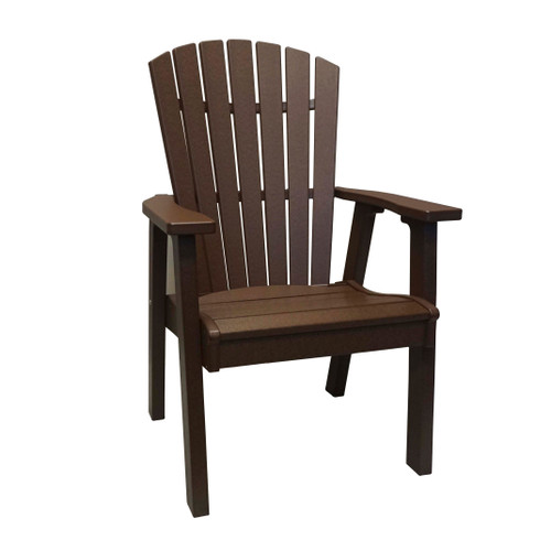 Grosfillex - Kailua Dark Brown Adirondack Chair - UT810885