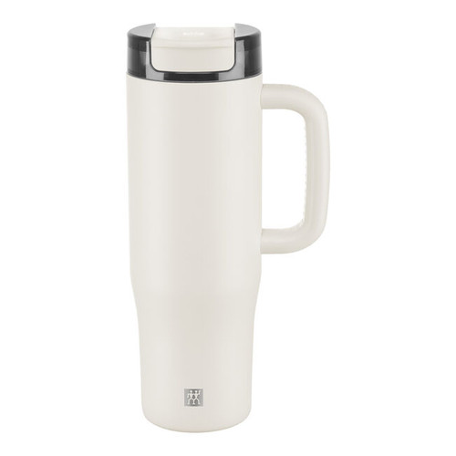 Zwilling - Thermo Plus 0.9 L Cream Tumbler W/ Straw - 1034342