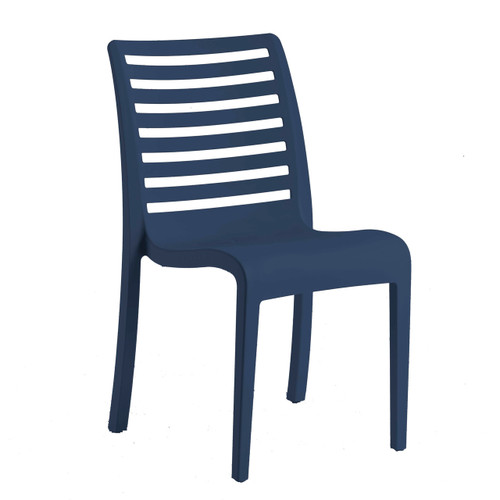 Grosfillex - Astoria Navy Sidechair (4 Pack) - UT947056