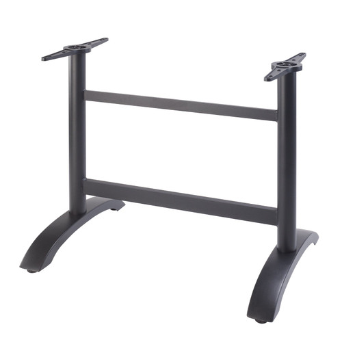 Grosfillex - Eco-Fix Dining Height Lateral Table Base for Rail Tops - UT750017