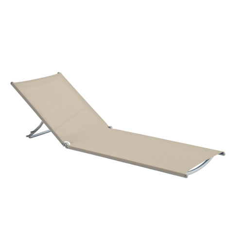 Grosfillex - Jamaica Beach Beige Universal Replacement Sling for Chaise Lounge - US783552