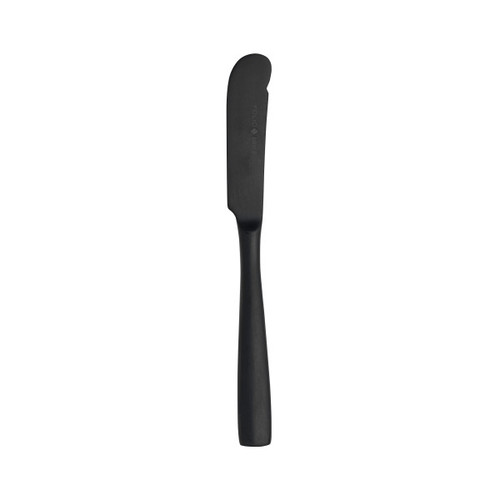 Folio - 7" Bryce Black Stainless Steel Butter Knife (12 Per Case) - 5762SX045