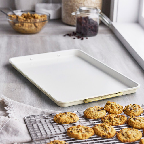 GreenPan - 18" x 13" Cream Non-Stick Sheet Pan