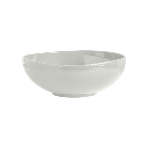 Folio - 2.5 Qt Alpha Ceram Buffet White Serving Bowl (4 Per Case) - 6958E6130