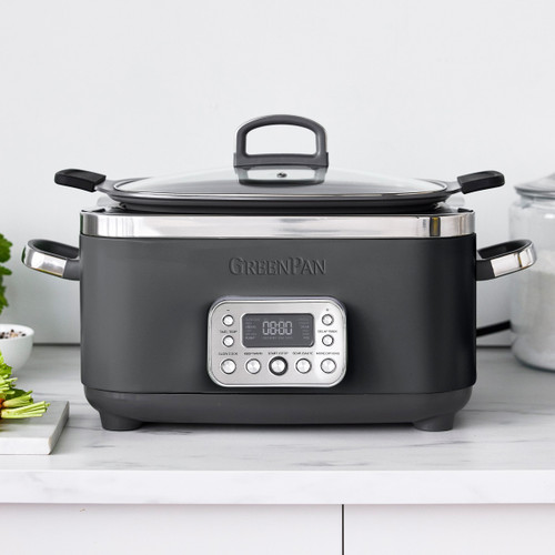 Greenpan - Elite 14 in 1 Graphite 6 QT Slow Cooker