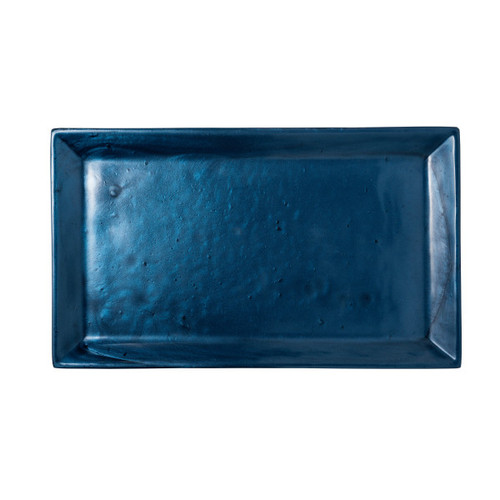 Folio - 22" x 12.8" Jaxson Navy Rectangle Platter - 7770ER208