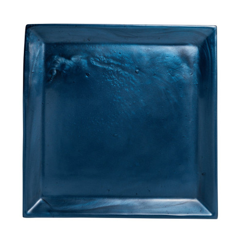 Folio - 17" x 17" Jaxson Navy Square Platter - 7770ER216