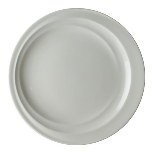 Royal Porcelain - 10.25" Tyfoon White Round Coupe Plate (12 Per Case) - 41145ST1213