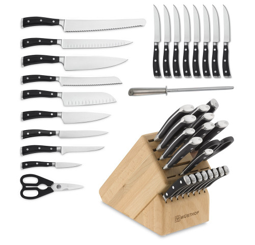 Wusthof - 20 Piece Classic Ikon Knife Block Set (Special)