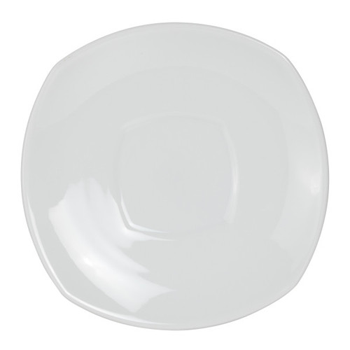 Royal Porcelain - 6" Tahara White Saucer (36 Per Case) - 61103ST0431
