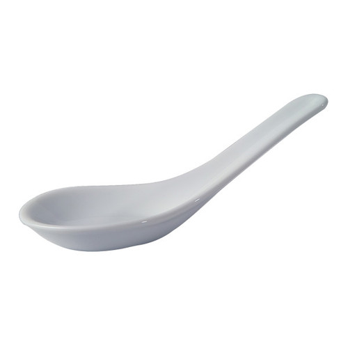 Royal Porcelain - 5" Tahara White Small Soup Spoon (72 Per Case) - 61103ST0445