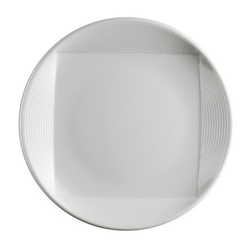 Royal Porcelain - 6.25" Vortex White Plate (36 Per Case) - 61105ST0505