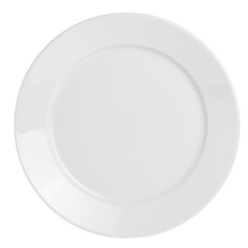 Royal Porcelain - 6.3" Queensberry White Plate (36 Per Case) - 61107ST0607