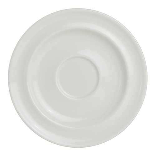 Royal Porcelain - 4.8" Cadence White Saucer (36 Per Case) - 62101ST0659