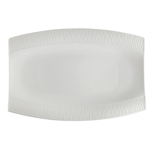 Royal Porcelain - 13" x 9" Bloom Rectangle Tray (12 Per Case) - 62104ST1046