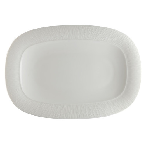 Royal Porcelain - 10.5" x 7.25" Bloom Racetrack Platter (12 Per Case) - 62104ST1049