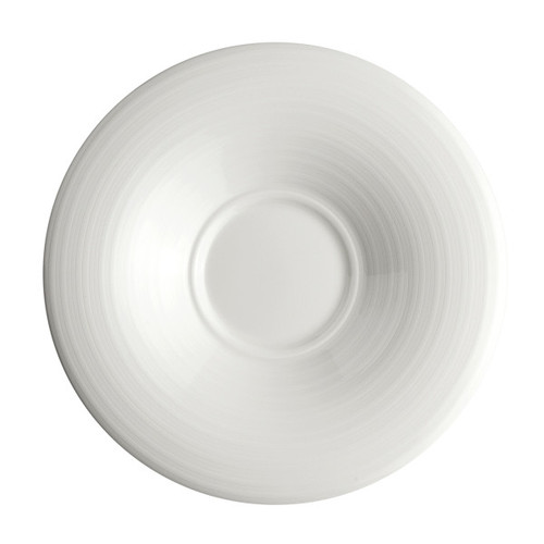 Royal Porcelain - 6.25" Carina White Saucer (36 Per Case) - 62117ST0917