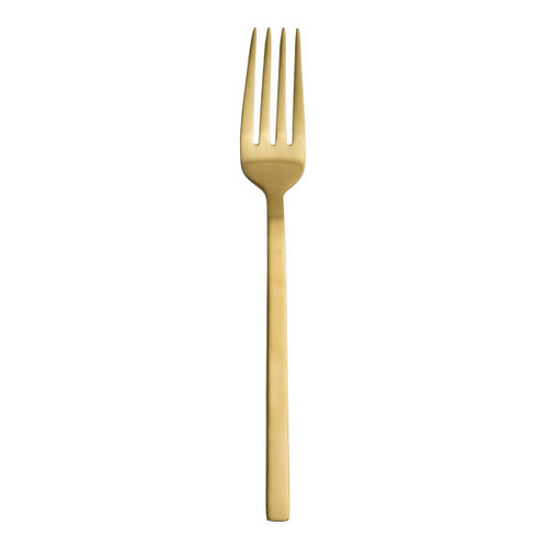 Varick - Lissome 7.25" Brushed Gold Dessert / Salad Fork (12 Per Case) - 5717GP023