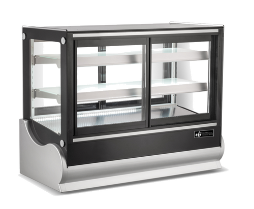 EFI Sales - 48" Refrigerated Straight Glass Countertop Display Case - CGSLM-4838