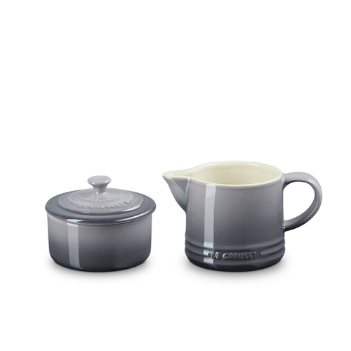 Le Creuset - Oyster Cream and Sugar Set