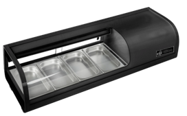 EFI Sales - 47" Black Refrigerated Sushi Merchandiser - CSCM-4713