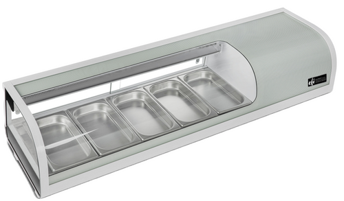 EFI Sales - 54" Stainless Steel Refrigerated Sushi Merchandiser - CSCM-5413S