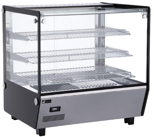 EFI Sales - 27" Countertop Heated Display Case w/ Flat Top - HGSM-CT-2727