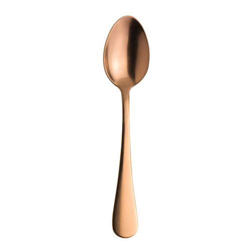 Varick - Fulton Vintage 8" Vintage Copper Soup / Dessert Spoon (12 Per Case) - 5735SX003