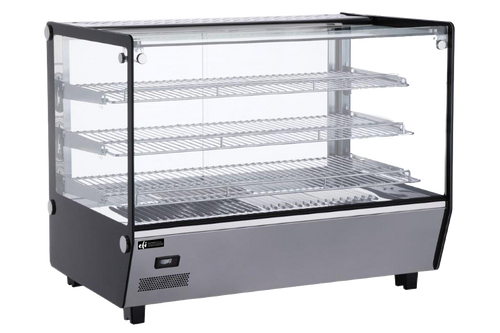 EFI Sales - 34" Countertop Heated Display Case w/ Flat Top - HGSM-CT-3427