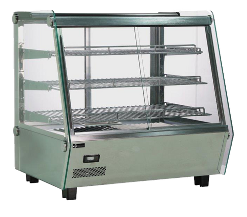 EFI Sales - 27" Countertop Heated Display Case w/ Front & Back Doors - HGSM-CT-2727-SF