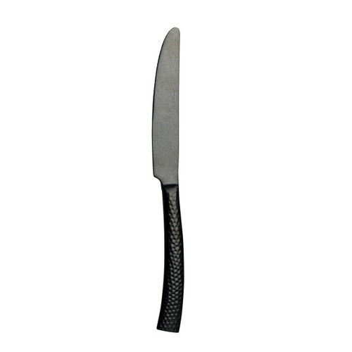 Varick - Malcolm 9" Vintage Black Dinner Knife (12 Per Case) - 5736SX042