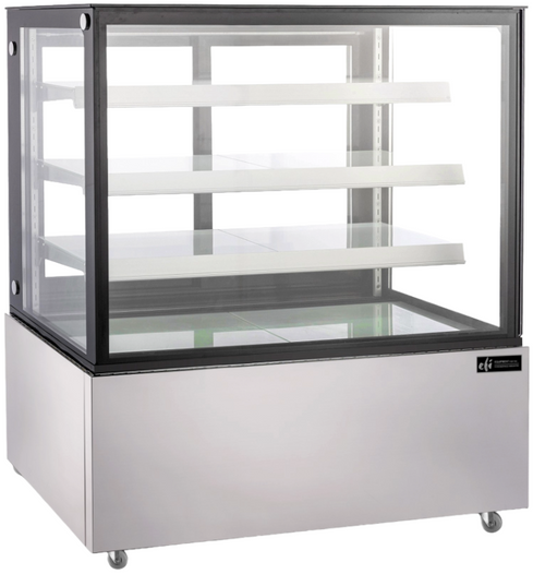 EFI Sales - 49" Neutral Display Case w/ Flat Top - NDCGSM-4956