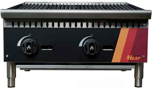 EFI Sales - 24" Natural Gas Radiant Charbroiler - HCH24-RAD-N