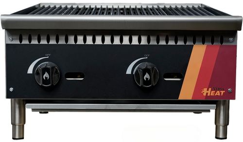 EFI Sales - 24" Liquid Propane Radiant Charbroiler - HCH24-RAD-P