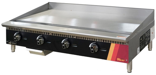 EFI Sales - 48" Liquid Propane Griddle w/ Manual Controls - HGM48-P